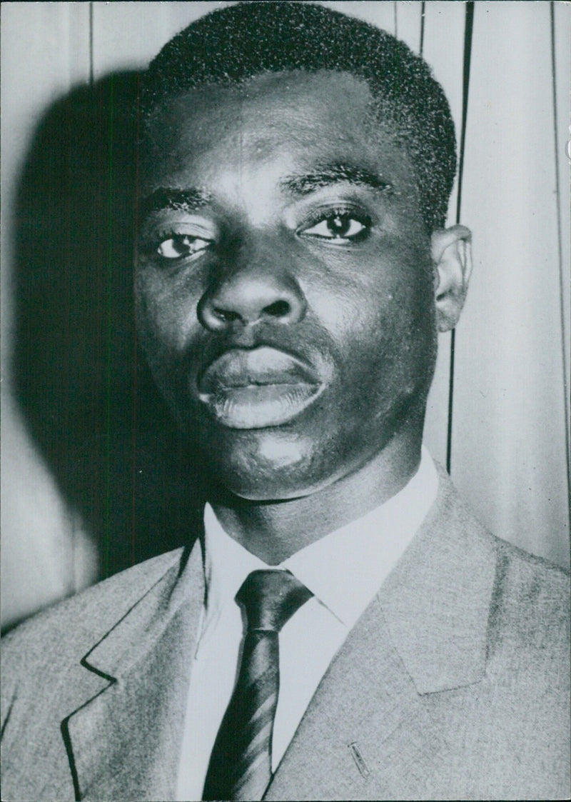 Congolese politician, MR. MOLELENU, Minister for Foreign Trade in the government of the Democratic Republic of the Congo - Vintage Photograph