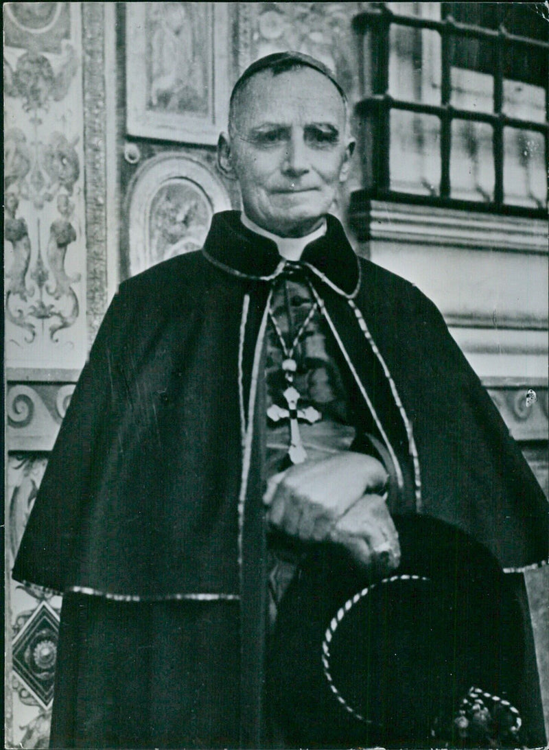 H Ro. CARDINAL RODRIGUEZ, ARCHBISHOP OF SANTIAGO - Vintage Photograph