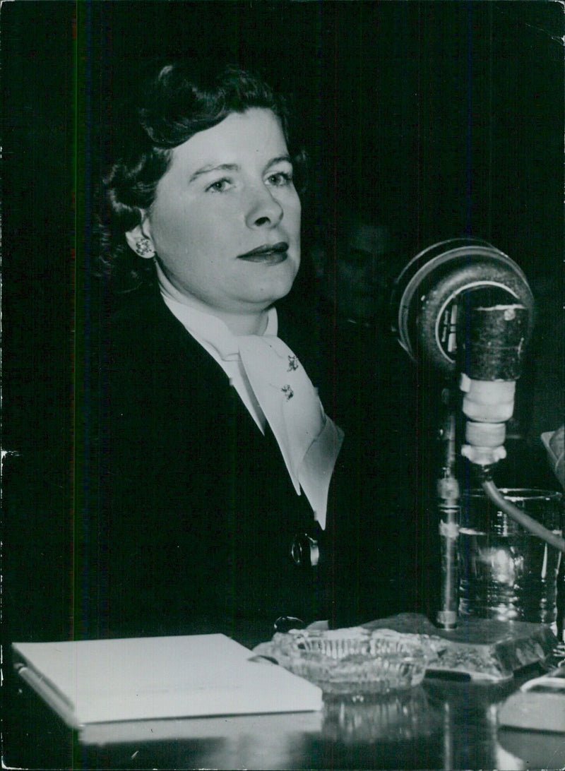 MA MARY MARKWARD, Former F.B.I. Undercover Agent and Anti-Communist Witness - Vintage Photograph