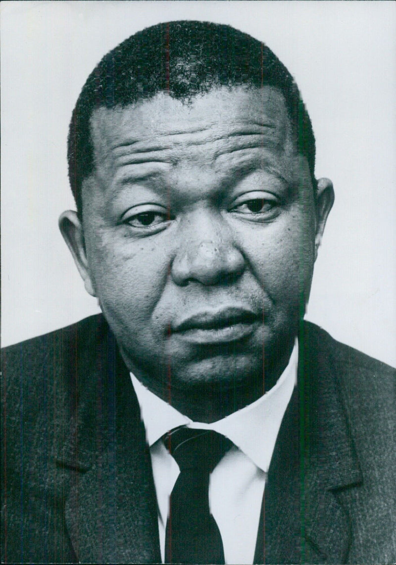 ALBERT S. MOHALE, Permanent Representative of Lesotho to the United Nations - Vintage Photograph