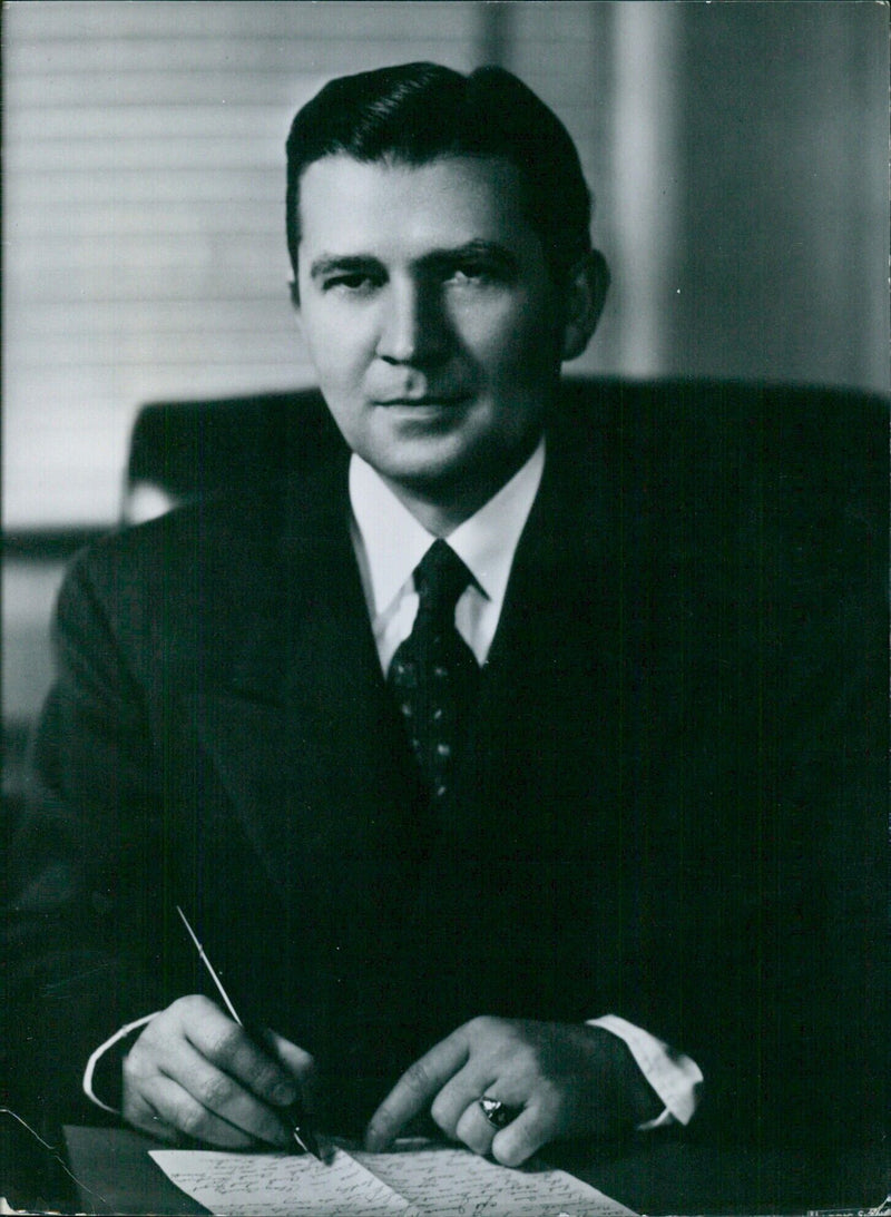 Kenneth A. Roberts, Democrat and Member of the House of Representatives - Vintage Photograph