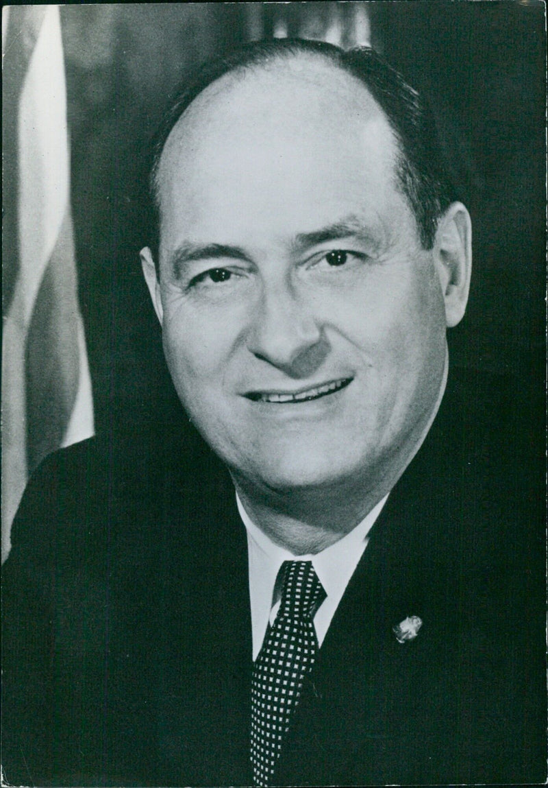 Governor Albert D. Rosellini - Vintage Photograph