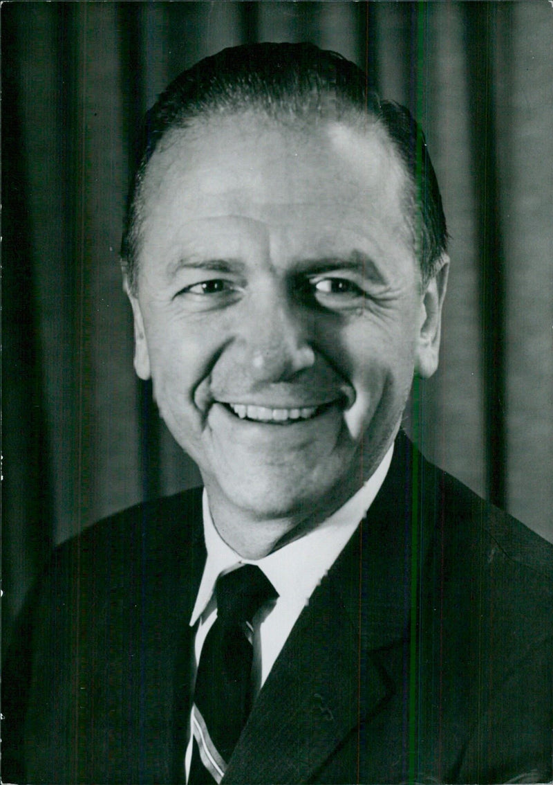 FRANK E. MOSS Senator from Utah - Vintage Photograph