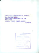 President Eisenhower's Cabinet; H. CHAPMAN ROSE Assistant Secretary to the Treasury. - Vintage Photograph