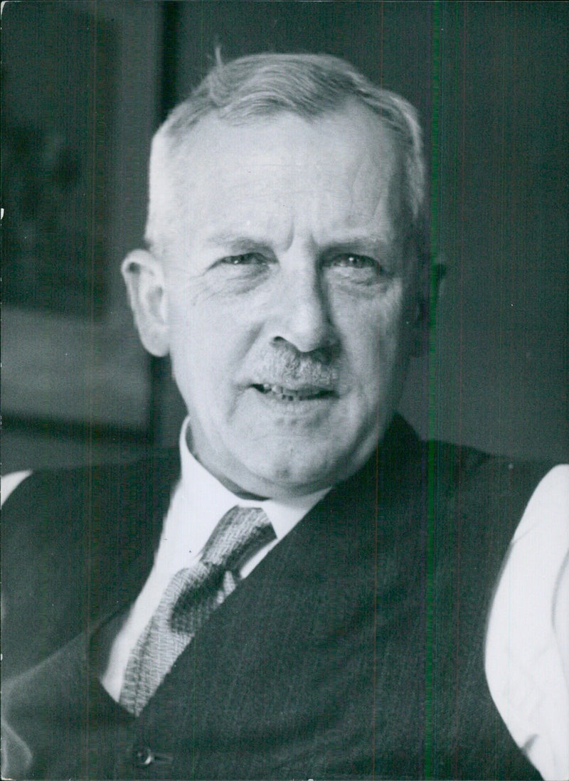 Sir Frederick Morgan, K.C.B., Britain's Director of Atomic weapons. - Vintage Photograph