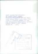 DR FRANZ-JOSEF RODER, Minister-President of the Saarland since 1959 - Vintage Photograph