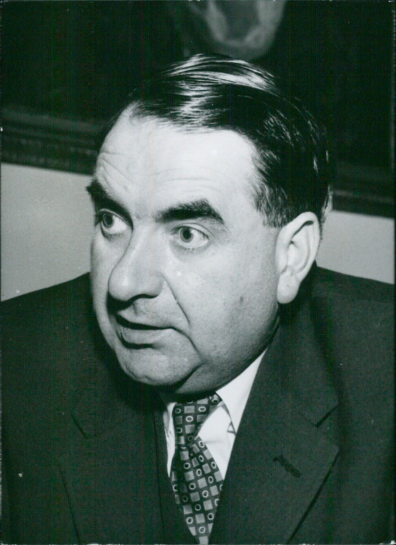 Dr. D. C. Martin, Secretary of the Commission for International Geophysical Year - Vintage Photograph