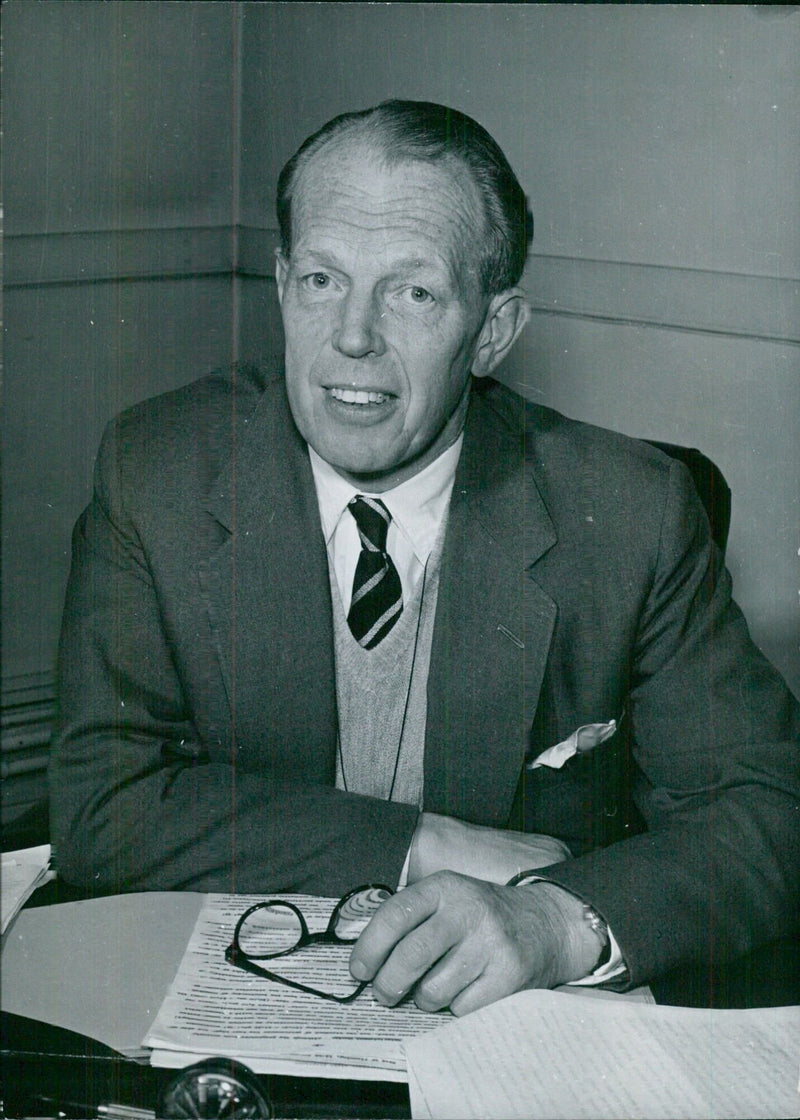 Head of the BBC Light Programme - Vintage Photograph