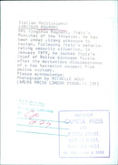 Italian Politicians: VIRGINIO ROGNONI - Vintage Photograph