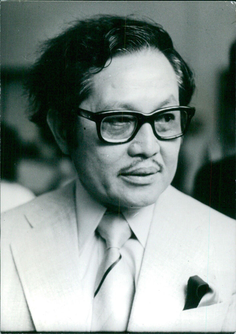 Thai Minister of Finance, Boonchu Rojanastien - Vintage Photograph