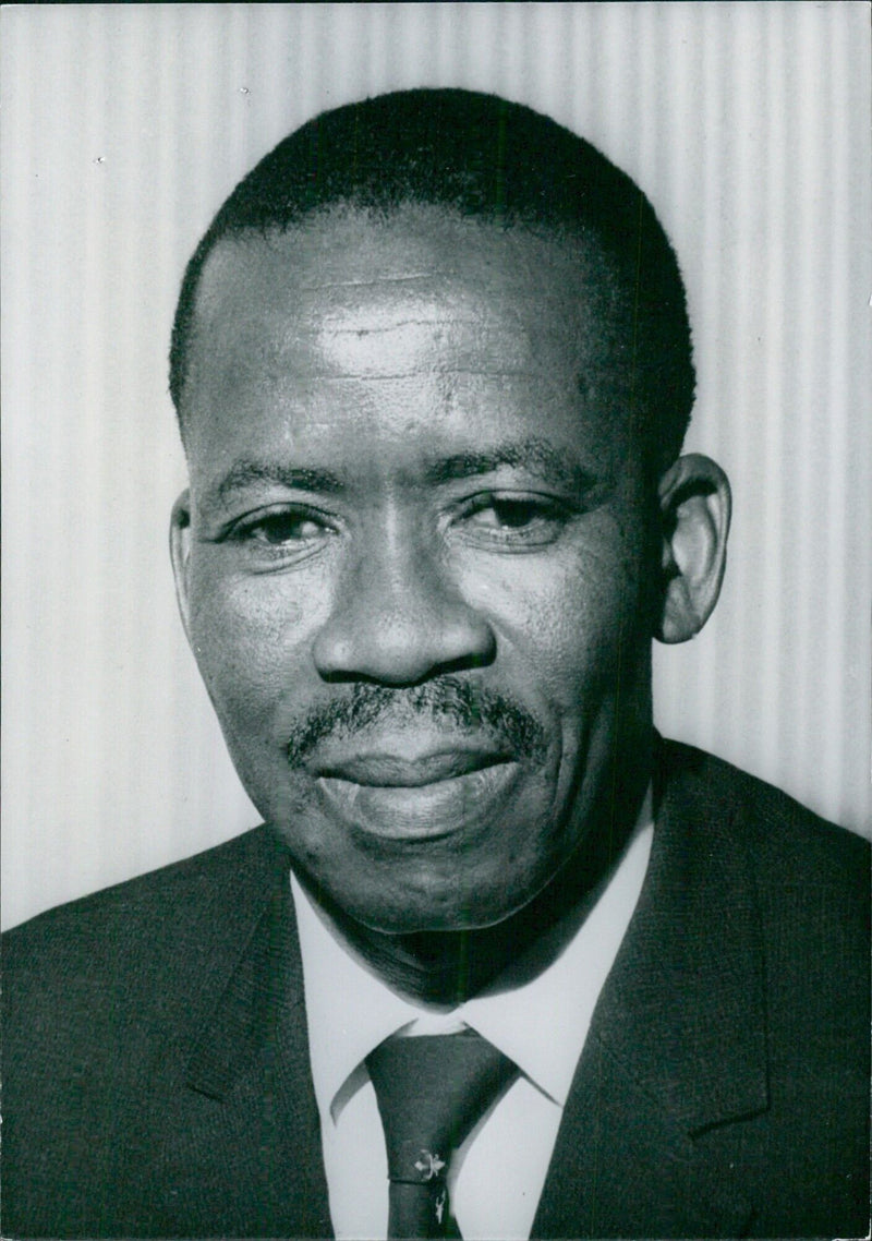 E. S. MASISI, Botswana Minister of State for Foreign Affairs - Vintage Photograph