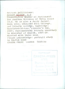 British Politician Robert Mathew, M.P. - Vintage Photograph