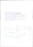 Uruguayan Politician General Enrique Magnani - Vintage Photograph