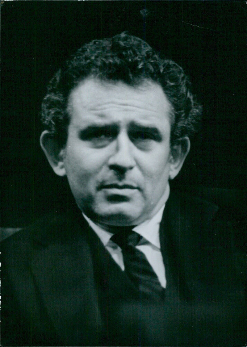 Norman Mailer, American Writer - Vintage Photograph