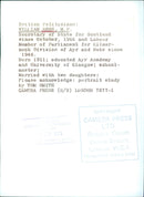 British Politician William Ross, M.P. - Vintage Photograph