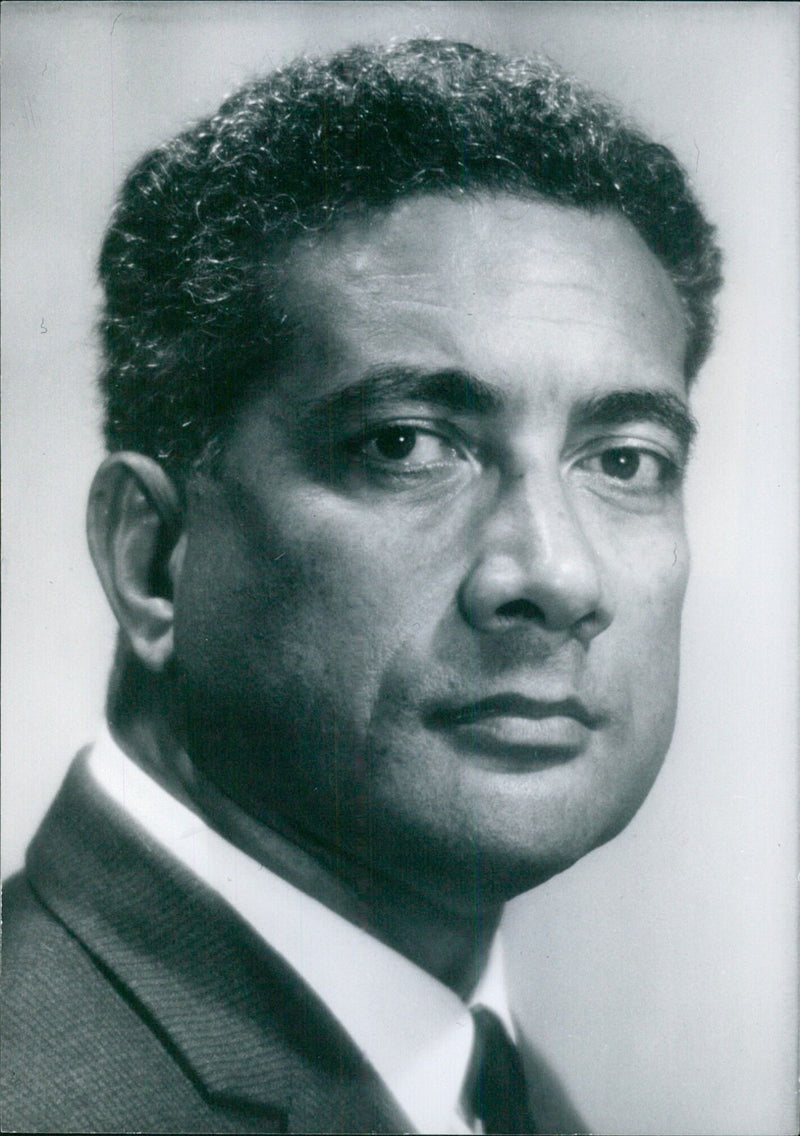 Fijian politician Ratu K.K.T. Mara, President of the Alliance Party - Vintage Photograph