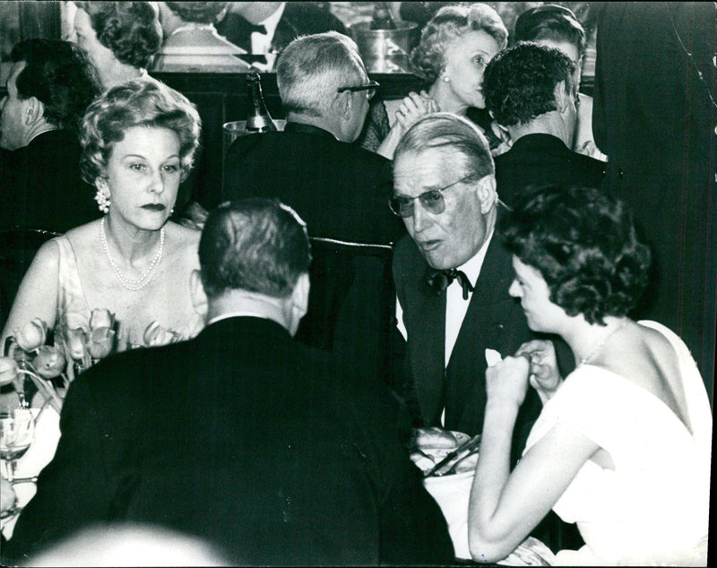 Premiere of Gigi with Maurice Clievalia - Vintage Photograph