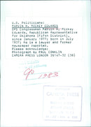 U.S. Politician Marvin H. Mickey Edwards - Vintage Photograph