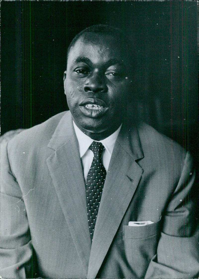 Ghanaian Politicians: KROBO EDUSEI - Vintage Photograph