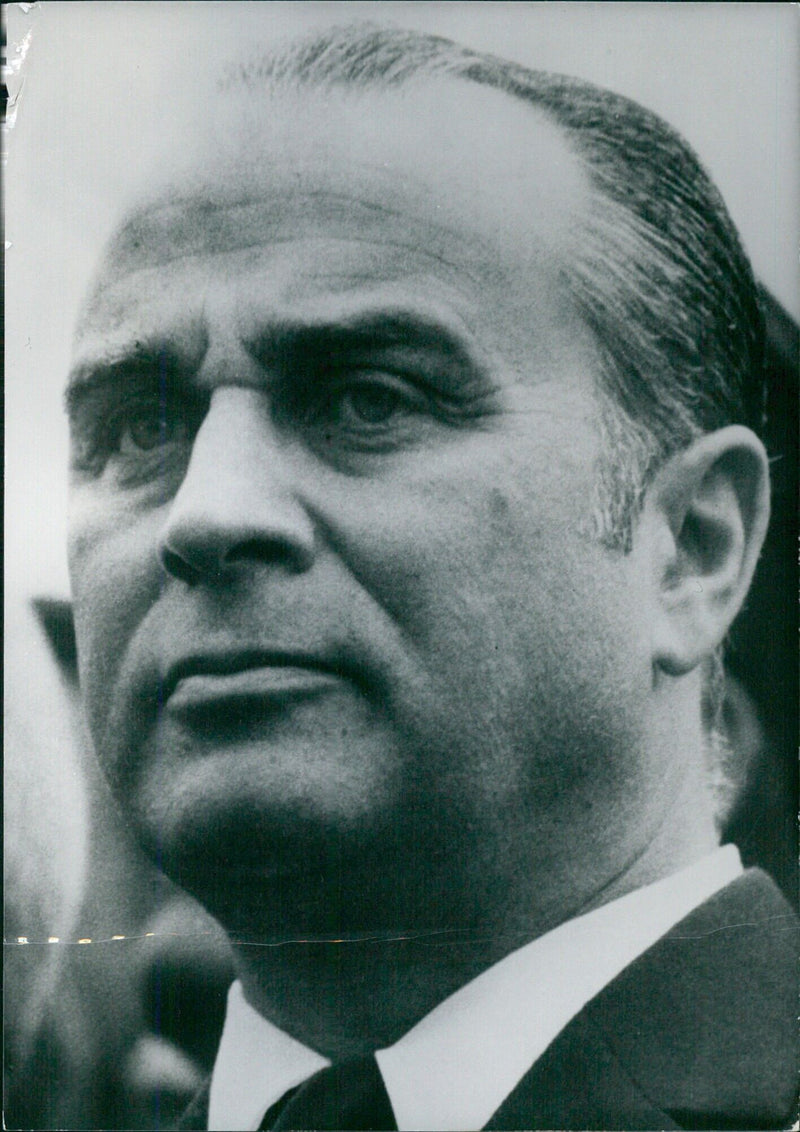 President Jorge Pacheco Areco, candidate in the upcoming presidential elections - Vintage Photograph