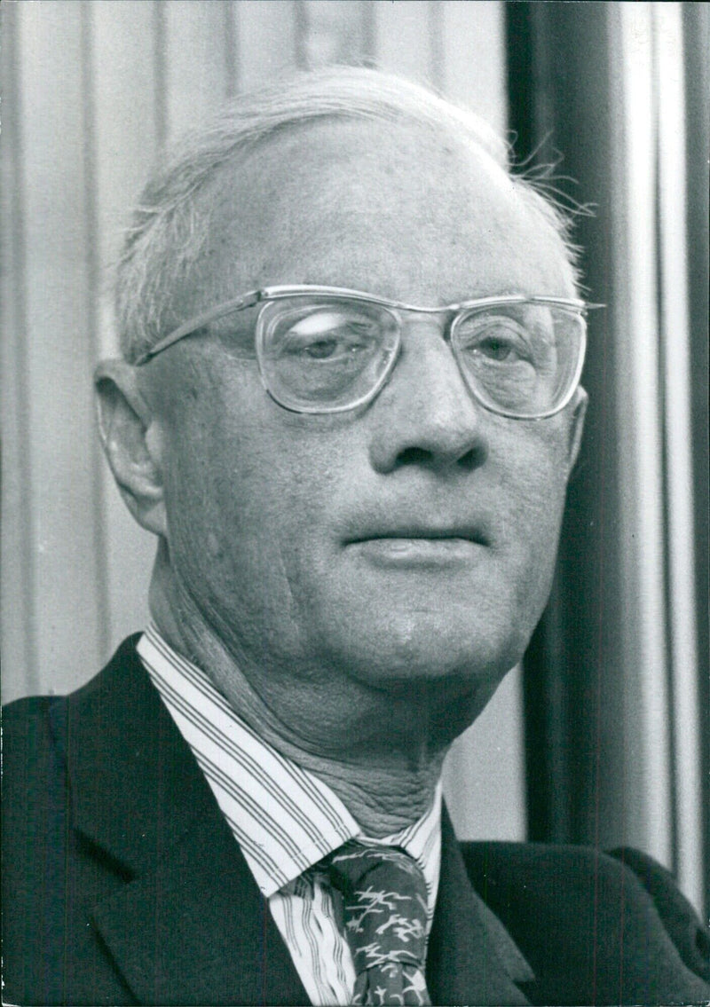 Prof. Sir Ronald Edwards, Chairman of Beecham Group Ltd. - Vintage Photograph