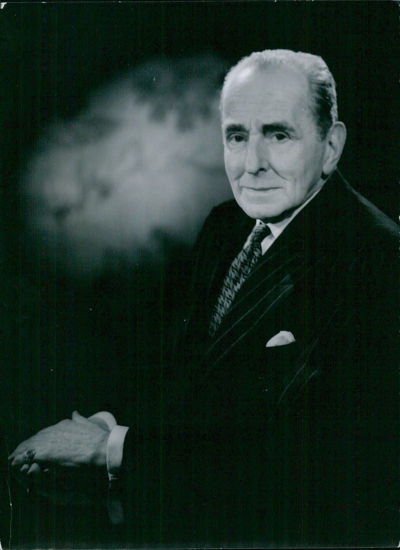 MR. SIDNEY BRUCE ASKEY, Joint Managing Director of Joseph Rank Ltd., Flour Millers - Vintage Photograph