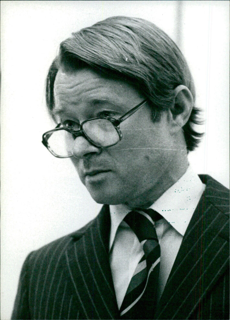 South African Businessmen: SIR MICHAEL EDWARDES OPS - Vintage Photograph