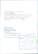 East German Politicians - Vintage Photograph