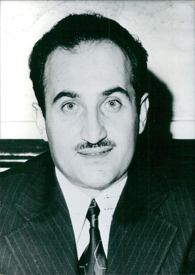 OGUZHAN ASILTURK, Minister of the Interior - Vintage Photograph