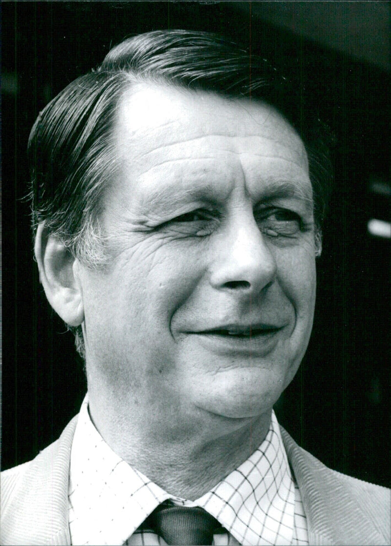 Ken Ashton, General Secretary of the National Union of Journalists (NUJ) - Vintage Photograph