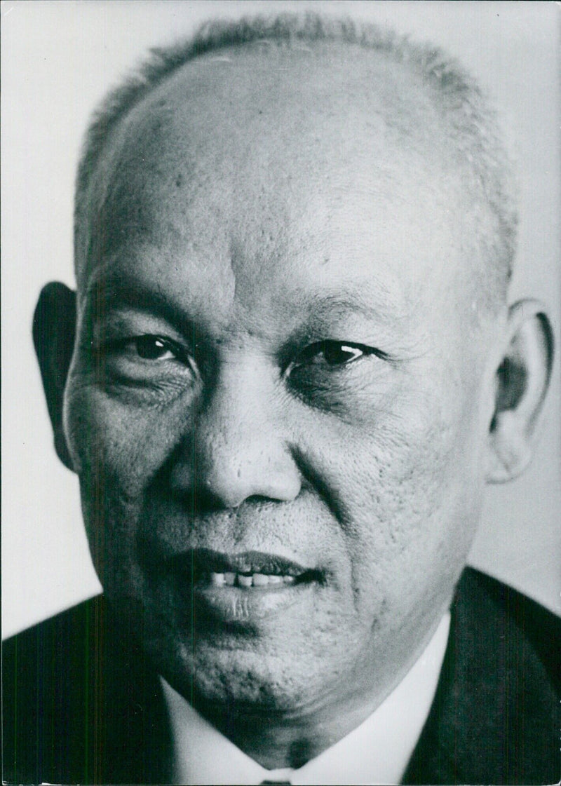 Cambodian Diplomat Truong Cang - Vintage Photograph