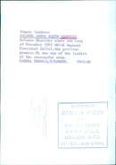 Colonel Abdul Karim Assukari, Yemeni Defence Minister since the November 1967 coup. - Vintage Photograph