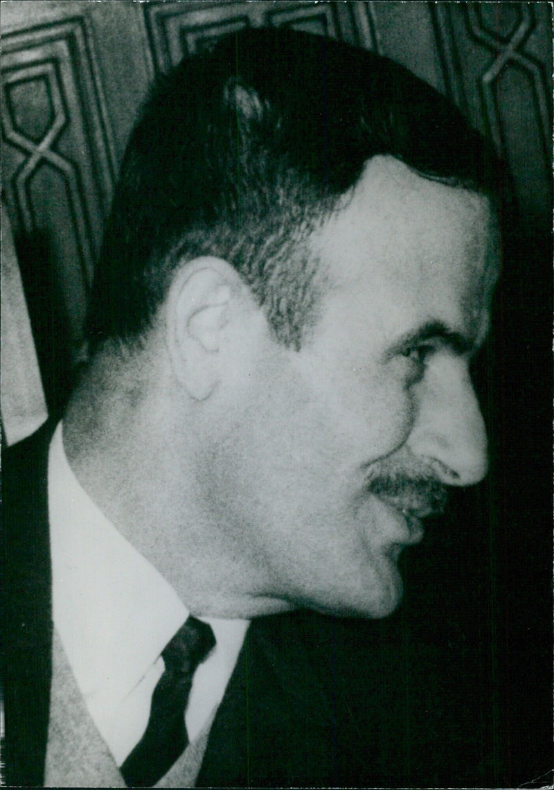 Syrian Service Chiefs: GENERAL HAFEZ ASSAD - Vintage Photograph