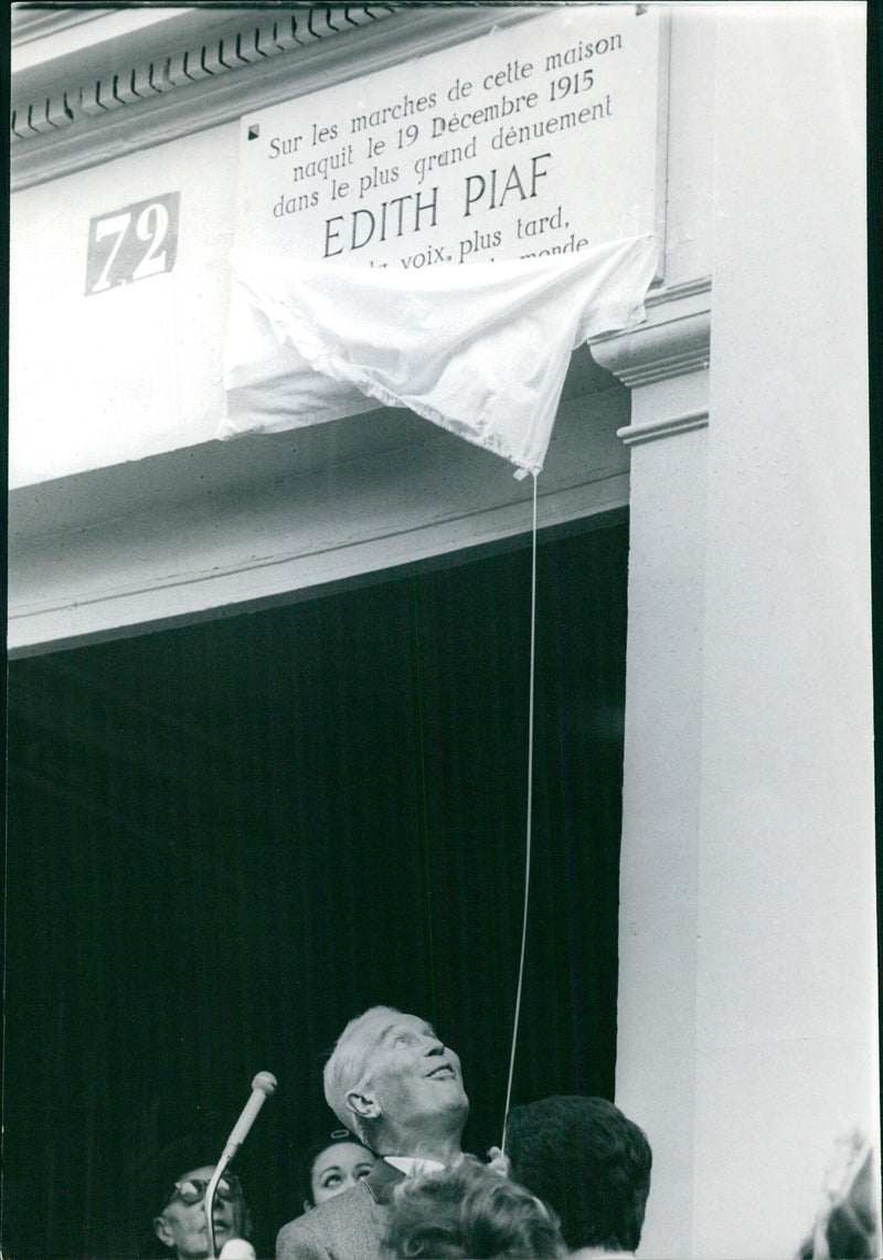 Birth of Edith Piaf - Vintage Photograph