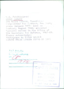 BRUCE CAPUTO OPS - Vintage Photograph