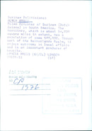 HENCK ARRON, Dutch Prime Minister of Surinam Guiana - Vintage Photograph