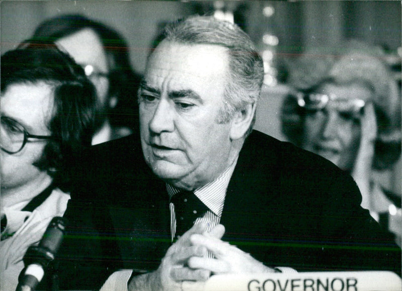 Governor Hugh L. Carey - Vintage Photograph