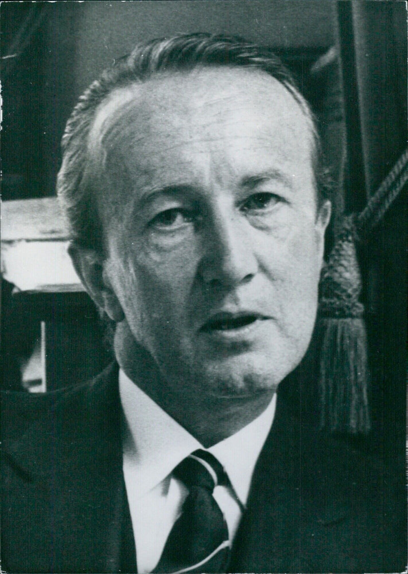 PIERRE ARPAILLANGE, Director of Criminal Affairs at the Ministry of Justice - Vintage Photograph