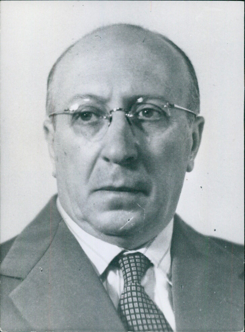 Roberto Cantalupo, Monarchist Member of the Italian Chamber of Deputies for Rome and Lazio - Vintage Photograph