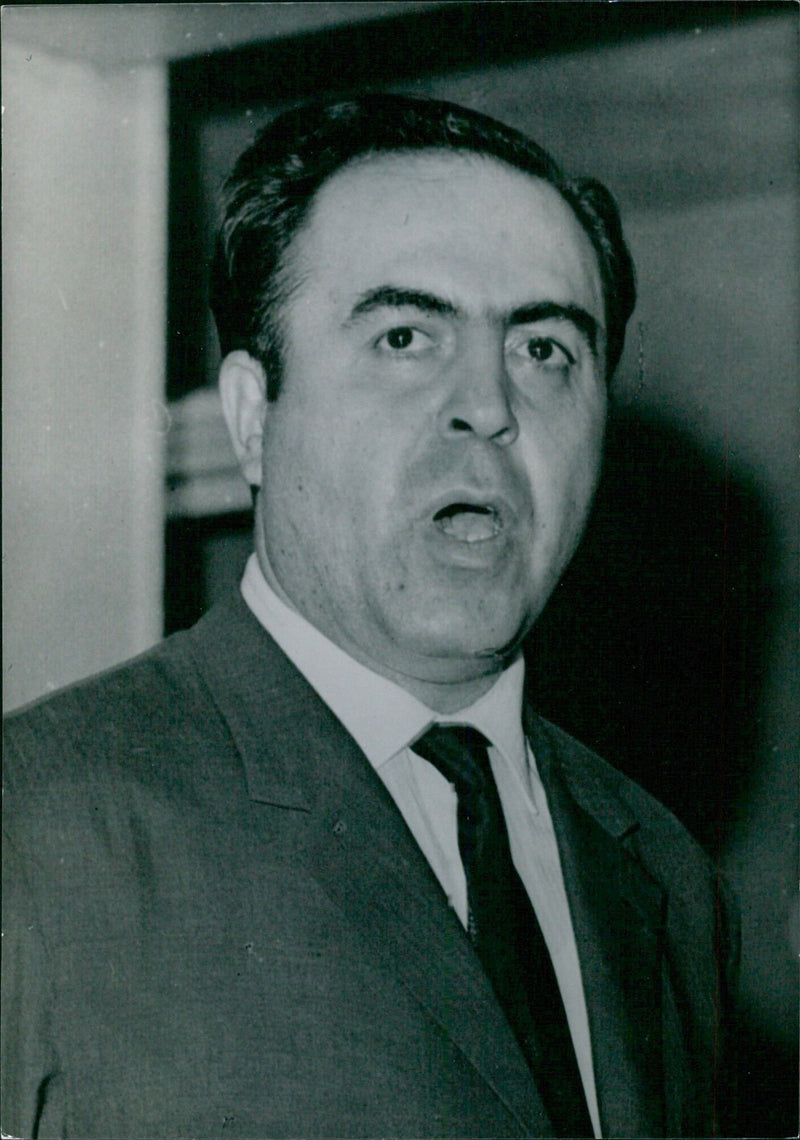 President Atassi of Syria - Vintage Photograph