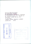 Syrian Politician Dr. Nureddin Atassi, Ex-President of Syria - Vintage Photograph