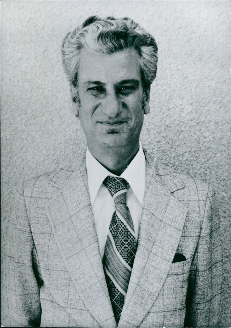 ALI RIFAT ATUN, Minister of Health and Social Security of the Turkish Republic of Cyprus - Vintage Photograph