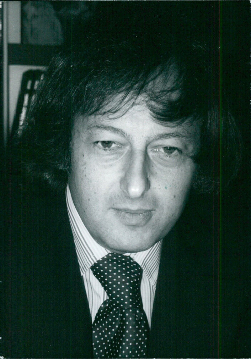 World-renowned conductor Andre Previn - Vintage Photograph