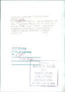 HAKKI ATUN, Minister of Public Improvements of the 'Turkish Republic of Cyprus' - Vintage Photograph