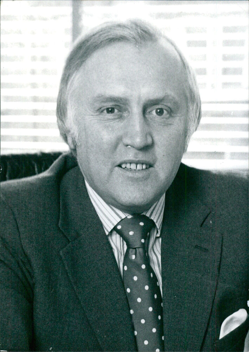 TONY PRESTON, Head of Outside Broadcast Group for BBC Television - Vintage Photograph