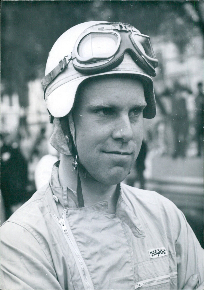 RICHARD ATTWOOD, British Racing Driver - Vintage Photograph