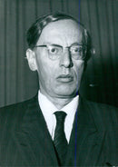 Dr Adolf Ahndt, West German Member of Parliament - Vintage Photograph