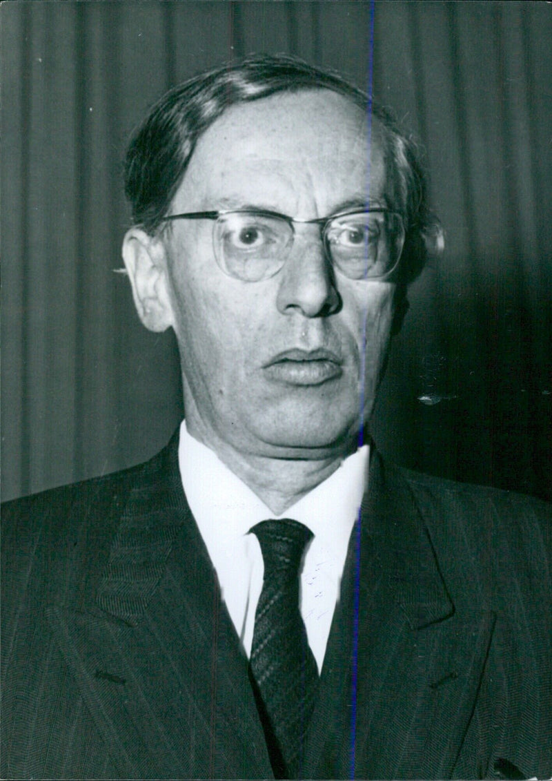 Dr Adolf Ahndt, West German Member of Parliament - Vintage Photograph