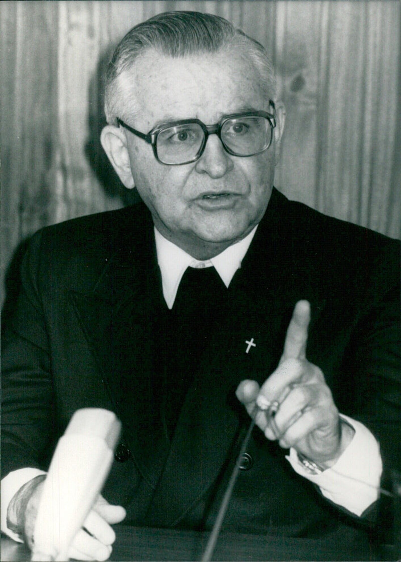 Brazilian Churchmen: CARDINAL PAULO EVARISTO ARNS - Vintage Photograph