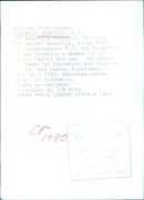 British Politician Reginald Prentice, M.P. - Vintage Photograph